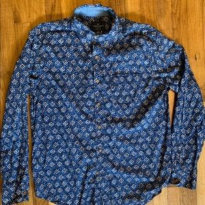 American Eagle men’s button down, long sleeve shirt, Large